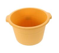 FRCOLOR Lavabo de Masaje para Baño de Pies Profundo de Plástico Kit de Pediluvio con Puntos de Masaje para Spa Casa Solución de Remojo para Pies