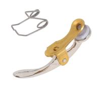 FRCOLOR Llave Watergate para Trompeta Resistente de Silicona Cobreada Repuesto Duradero Preciso para Prolongado Accesorio Práctico para Trompeta Tono Color Plateado
