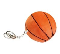 FRCOLOR Llavero de Baloncesto de Peluche Cómodo y Resistente con Colgante Deportivo Accesorio Decorativo para Llaves Mochilas y Bolsos Regalo Original para Fans del Baloncesto Unidad