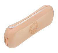 FRCOLOR Maleta Maquillaje Profesional Porta Brochas De Silicona Contenedor De Viaje para Cosméticos