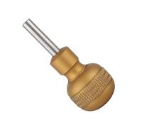 FRCOLOR Mango De Aleación De Aluminio Antideslizante Para Máquina Con Diseño De Cuatro Resistente y Dorado Para Agarre Cómodo y Operación Fácil