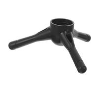 FRCOLOR Mango de Cuentas de de Tapa del Paraguas Pararse Soporte para Paraguas Soporte de Paraguas portátil Titular de la Base del Paraguas el plastico Black