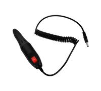 FRCOLOR Mango de Repuesto para Taladro de Uñas Eléctrico 1 Unidad Mango Metálico Compacto Versátil para Técnicas de Uñas Profesionales y Uso Doméstico Pulido y Eliminación de Piel Muerta