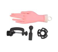 FRCOLOR Mano Práctica De Uñas Para Mujeres Modelo De Manicura Con Soporte Mano Falsa De Práctica Para Principiantes y Profesionales