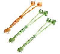 FRCOLOR Martillo Terapéutico de Doble Color 3 Piezas, Masajeador de Espalda y Cuerpo, Herramienta de Masaje Manual para Bienestar, Alivio Muscular en Hogar, Uso Corporal y Cervicales