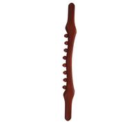 FRCOLOR Masajeador de Espalda Manual de Madera 8 Cuentas 52 Cm Carbón Vegetal Portátil para Masaje Corporal Relajante en Casa Uso Doméstico para Alivio Muscular
