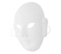 FRCOLOR Máscara Blanca De Sun Wukong: Creativa De Ópera China DIY Para Pintar, Juegos De Rol Y Representaciones Teatrales, De Plástico Para Niños Y Adultos.