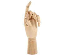 FRCOLOR Material Madera Beige Dedos Flexibles de Mano de Madera Articulada para Dibujo y Adecuado para Desarrollar Habilidades Prácticas y