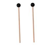 FRCOLOR Mazos de Percusión Etéreos de Madera para Xilófono y Marimba, 2 Piezas Pequeñas Mango de Madera, Baquetas de Concierto Portátiles para Músicos y Estudiantes Varios estilos