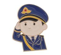 FRCOLOR Medalla Pin De Solapa Para Hombres y Mujeres Broche Conmemorativo De Aleación Para Traje y Chaqueta Distinción De Uniforme Insignia De Honor Diseño Único y Detallado