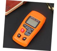 FRCOLOR Medidor Humedad Madera Portátil sin Batería Tester Humedad Práctico con Pantalla LCD para Madera Cartón y Papel Resistente Función Retención Datos Color Naranja