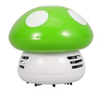 FRCOLOR Mini Aspiradora Portátil de Escritorio en Forma de Seta, sin Cables, Material Abs y Diseño Compacto para Limpieza en Mesa y Cocina