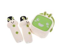 FRCOLOR Mini Máquina Karaoke Portátil para Micrófono y Altavoz Diseño Todo para Cuentos Fiesta y Educación Casa Color Verde