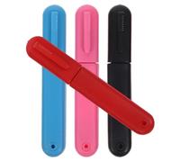 FRCOLOR Mini Tijeras de Costura Color Aleatorio Negras Pack de 4 Piezas de Acero Inoxidable Ligeras Diseño Colgante para Cortar Hilo y Tela Ideales para DIY y Bordado