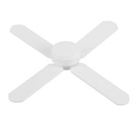 FRCOLOR Mini Ventilador De Techo Muebles para Casa De Muñecas Mini Ventilador De Simulación Lindo Accesorios De Casa De Muñecas Cosas En El Plastico Blanco