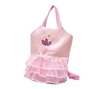 FRCOLOR Mochila de Ballet Bordada Preciosa Portátil y Práctica Mochila Versátil para Bailar Adorable para Clases de Baile