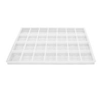 FRCOLOR Molde de Silicona Blanco para Hacer Dominó Resina, Molde de Fundición para Manualidades Diy, Adecuado para Juegos de Mesa y Decoración