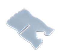 FRCOLOR Molde de Silicona de Estantes Blancos Práctico para Estantería de Libros Diy, Molde Pieza Diseño Manual para Bricolaje y Fundición