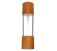 FRCOLOR Molinillo de Pimienta de Cerámica Manual Diseño Clásico y Elegante Cuerpo de Madera de Acacia Fácil de Operar para Cocina Práctica