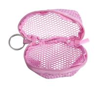 FRCOLOR Monedero Pequeño de Malla para Monedas Bolso Compacto Rosa Juvenil Diseño Ergonómico para Viaje y Uso Diario Monedero Sencillo y Práctico para Almacenamiento