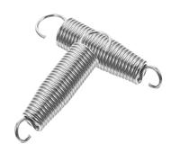 FRCOLOR Muelles Tensores Para Pedal De Batería, Resorte De Alta Resistencia Gancho, Accesorios Metálicos Duraderos Para Pedales De Bombo, Paquete De 2 Piezas Para Percusión Profesional