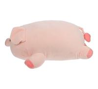 FRCOLOR Muñeco de Cerdo de Peluche de 50 CM Juguete de Felpa Suave y Elástica Muñeca de Cerdo Animada para Decoración y Obsequio de Cumpleaños Cojín de Peluche Dormitorio