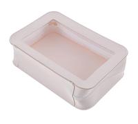 FRCOLOR Neceser Portátil Transparente Bolsa Aseo Mujer Neceseres para Cosméticos y Accesorios