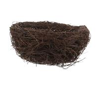 FRCOLOR Nido de Ratán Natural Decorativo y Simulado para Jardín Decoración de Pascua Hecho Mano para Pequeños Pájaros y DIY