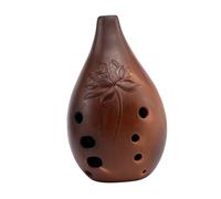 FRCOLOR Ocarina de Cerámica de 10 Hoyos Instrumento Antiguo Xun Sonido Profundo y Afinación Pura para Artistas y Obsequio Especial Varios estilos