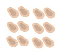 FRCOLOR Ojos Elásticos 6 Pares 7,5x5 Cm Transpirables No Tejidos Cuidado Seguro Antifricción para Adultos Uso Diario Estilo Aleatorio