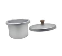 FRCOLOR Olla Para Fundir Cera 600cc Calentador De Cera Recipiente Para Depilación Fácil De Limpiar y Lavar