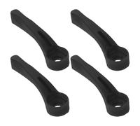 FRCOLOR Palanca para Cortadora de Pelo 8148/8591, 4 Piezas de Ajuste Negras en Plástico Resistente, Accesorios para Cortapelos Eléctricos Profesionales, Repuesto para Peluquería y Uso