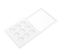 FRCOLOR Paleta De Sombras De Ojos Vacía Rellenable Estuche Portátil Para Colores Organizador De Maquillaje Para Fiestas y Uso Diario