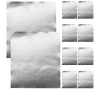 FRCOLOR Parche de Aluminio para Olla Resistente al Calor 10 Unidades 0,06 Mm 10x12 Cm Cinta de Reparación para Ollas y Sartenes, Cinta Selladora Antifugas para Cocina y Utensilios