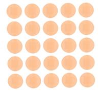 FRCOLOR Parches de Gel Cicatrices Impermeables Redondos Cuidado Cutáneo Vendaje Adhesivo Puntual y Empaques Independientes Portátiles, 100 Unidades