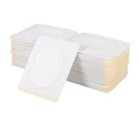 FRCOLOR Parches para Ombligo Transpirable de Tela Spunlace 50 Unidades, Adhesivos para Puntos de Acupuntura Membrana Ovalada 8x10 Cm, Cubiertas Naturales para Terapia de Medicina