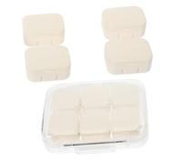 FRCOLOR Pastillero de Viaje Organizador de Compacto Caja de Portátil Soporte de Sellado