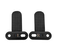 FRCOLOR Pedales Plegables Traseros para Bicicleta Eléctrica de Montaña Aleación de Aluminio, Fácil Transporte y Distancia de Agujero 43-51mm, Accesorios Confiables para Ciclomotor