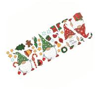 FRCOLOR Pegatina Adhesiva Navideña para Refrigerador Diseño de Muñeco de Nieve Colores Vibrantes Tamaño Mediano y Fácil de Retirar Adecuado para Decoración de Navidad en Puertas y