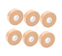 FRCOLOR Pegatina Flexible Talón de 6 Rollos, Protector para Zapatos de Cuero Resistencia Abrasión y Protección del Pie, Adecuado para Tacones Altos y Calzado