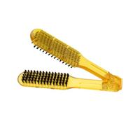 FRCOLOR Peine Alisador Plano Para Peluquería Cepillo De Peluquería Transparente Herramienta De Peinado Para Uso Doméstico Plancha Para Alisar El Cabello Peine Eléctrico