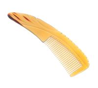 FRCOLOR Peine de Cuerno de Buey para Masaje y Desenredar Peine de Masaje para Cabello con Mango Ergonómico para Uso Casa