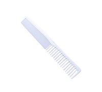 FRCOLOR Peine de Estilo Profesional Peine de Dientes Fino Y Ancho de 7 Pulgadas Peines de Fibra de Carbono para Corte de Cabello de Estilista Peine Blanco