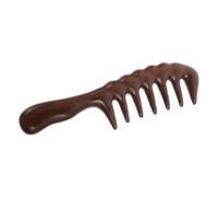 FRCOLOR -peine De Madera Duradero Para Masaje Del Cuero Cabelludo Peine Para El Cabello Herramienta De Peluquería