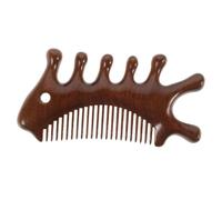 FRCOLOR Peine De Sándalo Dorado Pequeño Guantes De Camuflaje Correa Para Guantes Peine Práctico Palanca De Freno Para Manillar Peine Para Cuello Cordón Trenzado