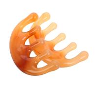 FRCOLOR Peine Gua Sha Rascador De Cabello Herramienta De Masaje Para El Cuero Cabelludo Peine Para Rizos Hecho a Mano De Resina