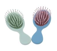 FRCOLOR Peine para Peinar el Cabello Bolsa de Aire, 2 Piezas de Plástico Abs Ligero, Masajeador para Peluquería de Señora en Casa