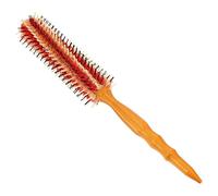 FRCOLOR Peine Rizador Cepillo Peine Cabello Mango De Madera Para Peinar Rizar y Alisar El Cabello Casa o Peluquería