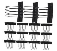 FRCOLOR Peines Peines para Peluca Dientes de Acero Clips Resistentes para Hacer Gorras de Peluca Accesorios Duraderos Versátiles Tocados de Pelo