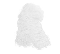 FRCOLOR peluca de abogado ondulado azul hombre para pelucas ser Peluca de juez Peluca de tribunal Peluca de cosplay de abogado cosplay juez peluca disfraz peluca larga fibra química